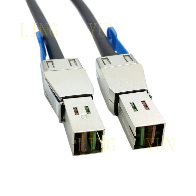 

Кабель для передачи данных Mini SAS SFF-8644 - SFF-8644, 12 Гбит/с, для серверов и RAID-систем