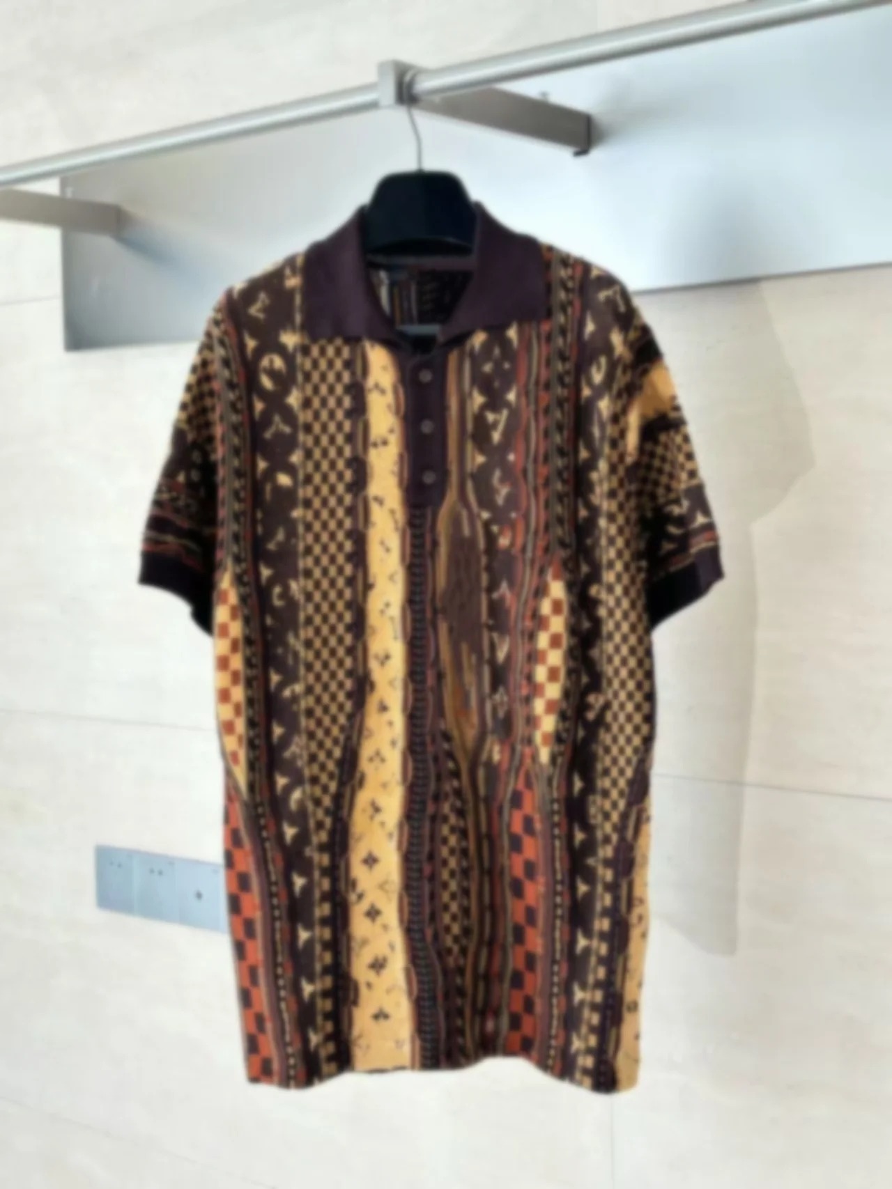 

High Quali Wool Blend Knitted ort Sve irt Men Women Premium Feel New 2025 Embroidered Casual Sle Stand Fit