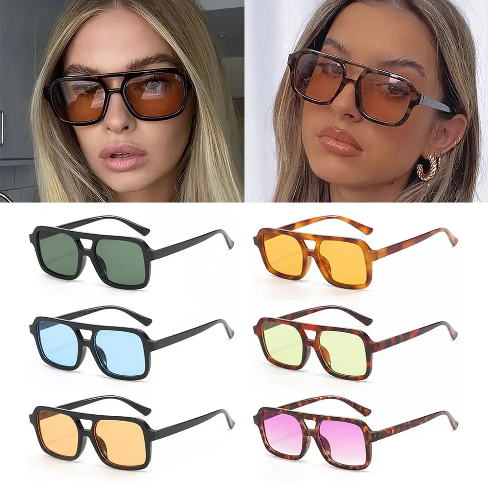 

Fashion Stylish Retro Leopard Sunglasses Outdoor Leisure Trendy Women's Eyewear UV400 Shades for Women & Men