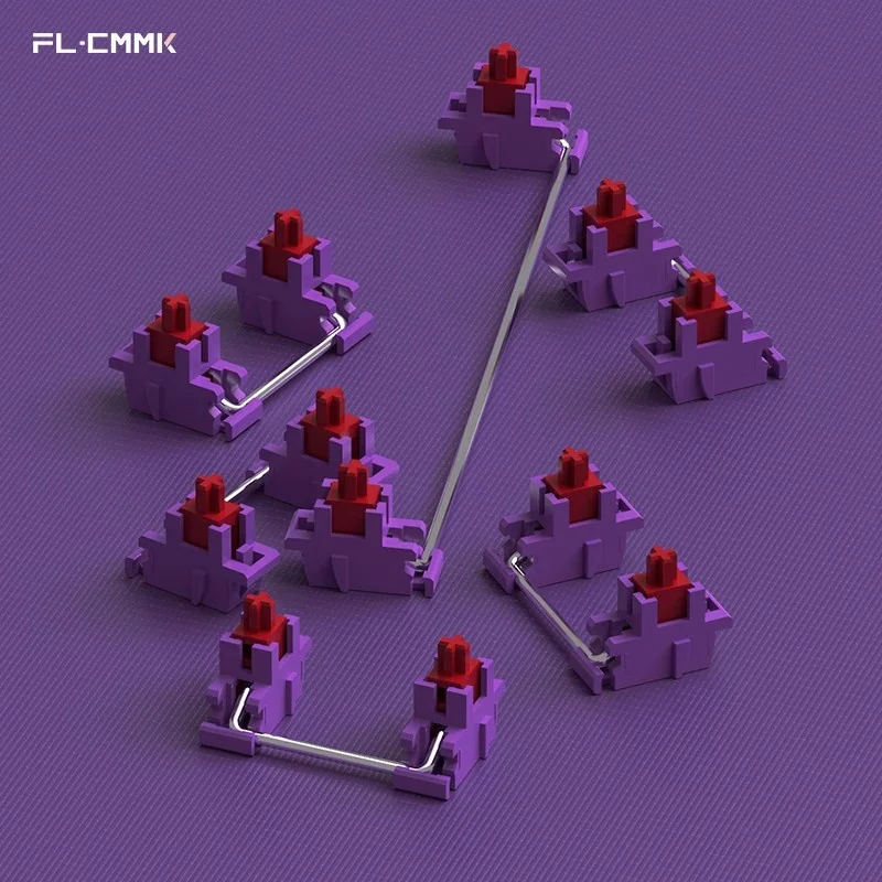 المفاتيح المغناطيسية لوحة المفاتيح الميكانيكية FL · ESPORTS V4 مثبت اللوحة الأصلي FL CMMK محور مغناطيسي مخصص TTC Gateron