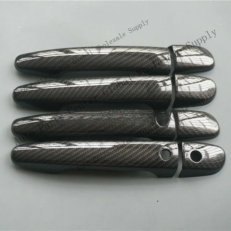 L+ Right-hand Drive Carbon Fiber Style Handle Cover Trim for Mazda 2 3 6 CX-3 CX-5