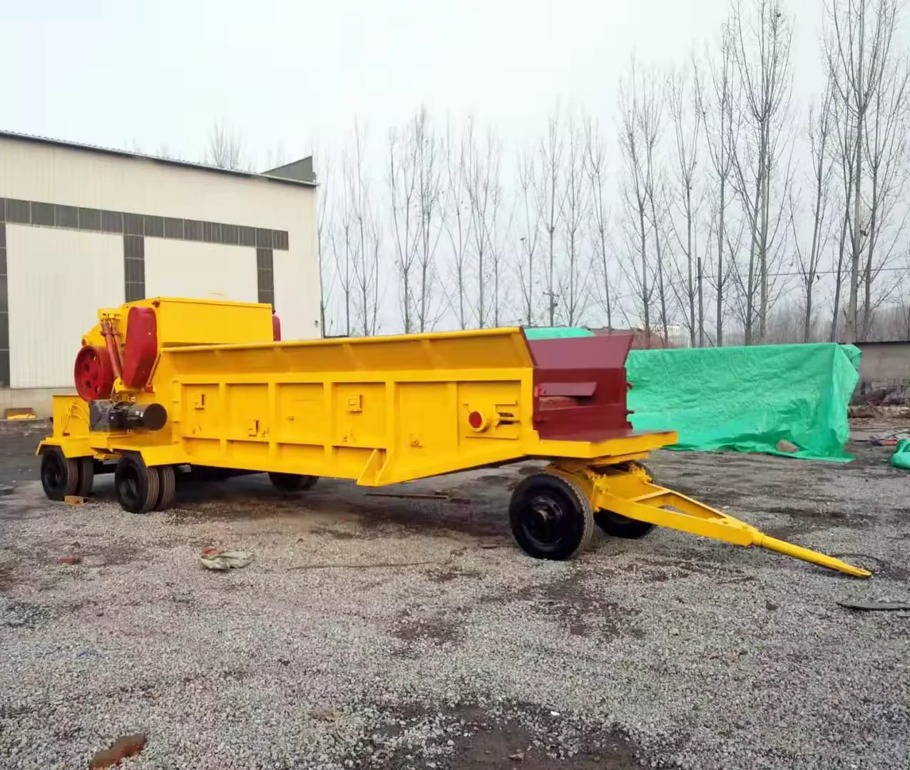 Wood Chipper Machine Shredder Tree Branch Tree Branch Crusher Machine Tree Cutting Machine for Sale