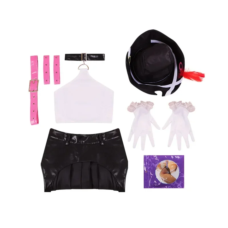 Adult Anime Cosplay Nami Female Costume High Quality Print T-Shirt And Skirt Set for Women