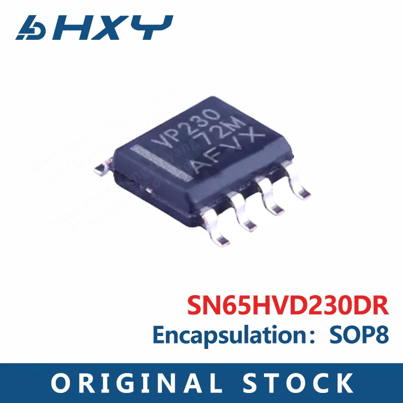 5-50PCS SN65HVD230DR SN65HVD230 VP230 SOP8 CAN bus transceiver chip In Stock