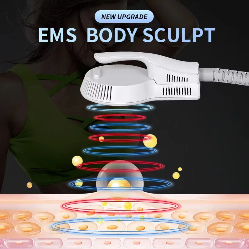 Professional 9d Inner Ball Roller Body Muscle Massage Cellulite Reduction EMS RF Fat Removal Body Shaping  Slimming Machine