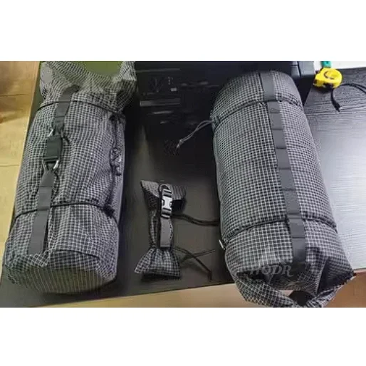 Dyneema-Bolsa de almacenamiento de equipo multifuncional para exteriores, ultraligera, 85g, UHMWPE, tienda de campaña, saco de dormir,