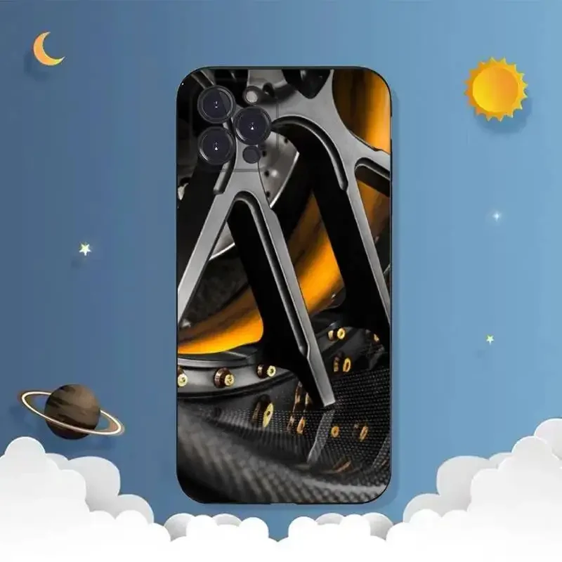 Car Wheels Cool Stuff Phone Case For iPhone 11 12 Mini 13 14 15 PRO XS MAX X XR 6 7 8 Plus Black Shell