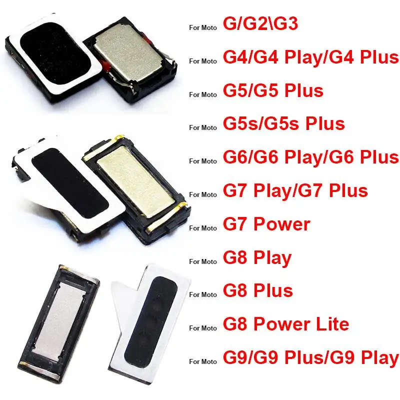 Głośnik słuchawki dla Motorola Moto G G2 G3 G4 G5 G5S G6 G7 G8 grać Plus moc głośnik ucha dźwięk słuchawki ucho kawałek Flex Cable