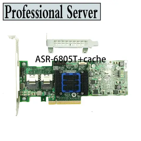 ASR-6805T Adaptec RAID 6805T 8포트 PCI-E 512MB 캐시 SAS RAID 컨트롤러