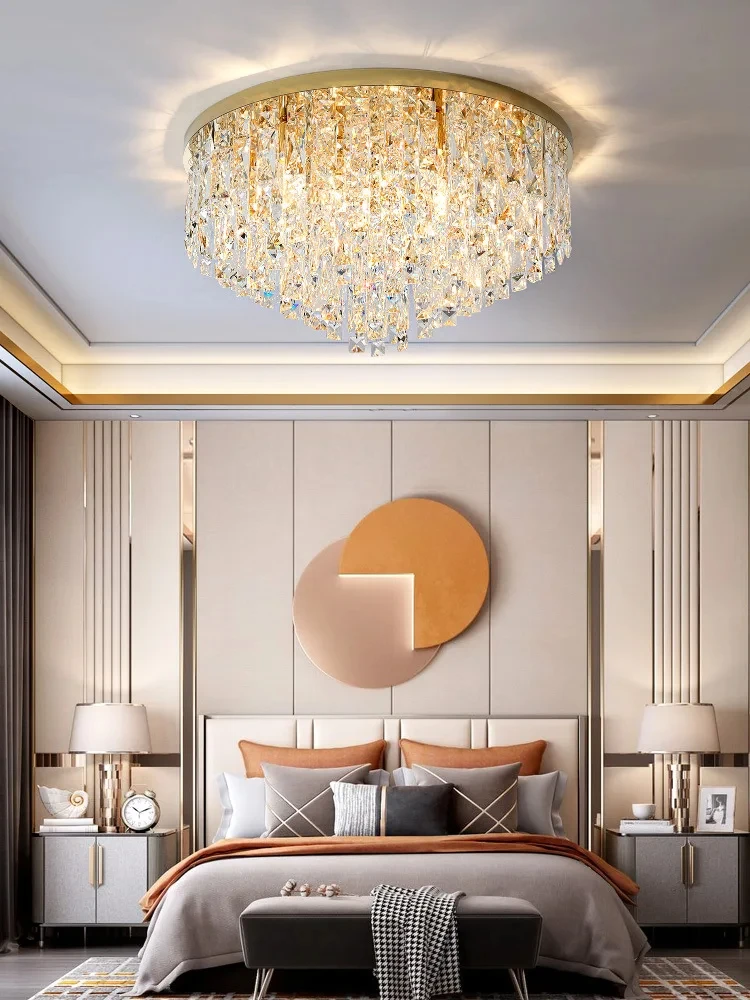 مصابيح سقف ليد فولاذية لغرفة النوم ، ثريا حديثة ، مصباح تركيبات إضاءة لامع ، مصابيح سقف ليد ، آرت ديكو ، E14 #2