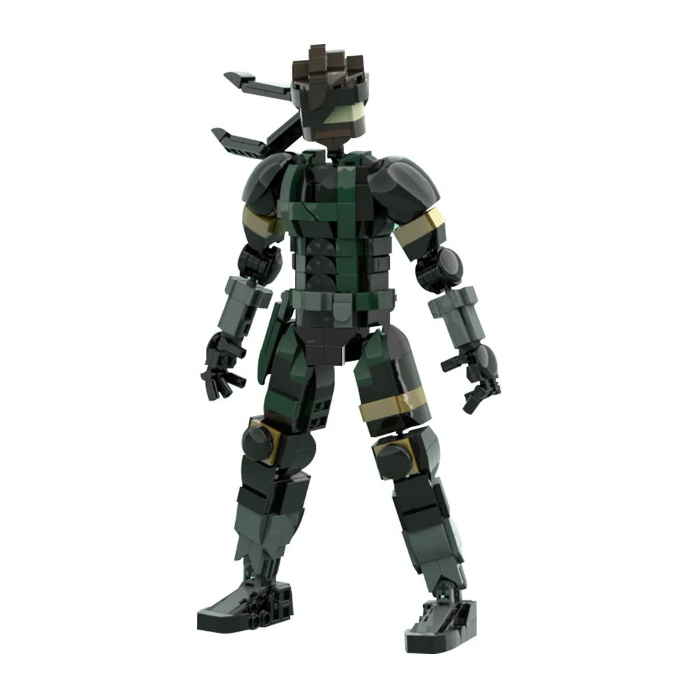Gobricks MOC Boss المعادن الصلبة اللبنات نموذج الميكانيكية المعادن روبوت الطوب لتقوم بها بنفسك تجميعها لعبة شخصية لعبة الأطفال هدية