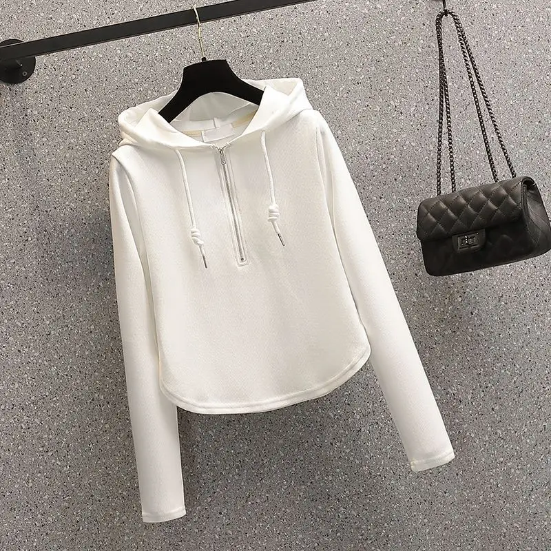 Suit Women 2023 Spring/Summer New Korean Version Fat Sister Casual Sports Hoodie Wide Leg Pants Two Piece Set Fashion