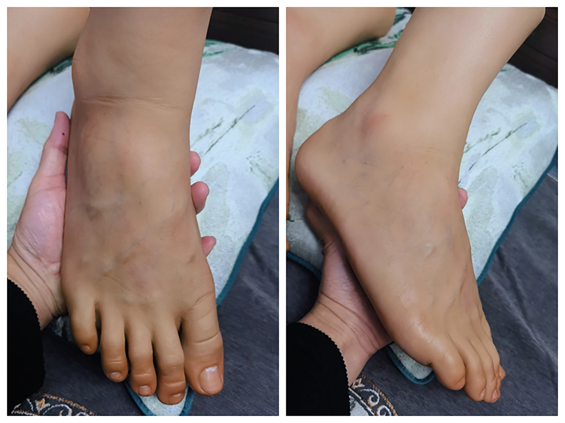 كبيرة الحجم الذكور القدم نموذج السائل سيليكون أقدام الوثن واقعية ل Footjob وهمية مسمار جورب الأحذية عرض نابض بالحياة DZ4501