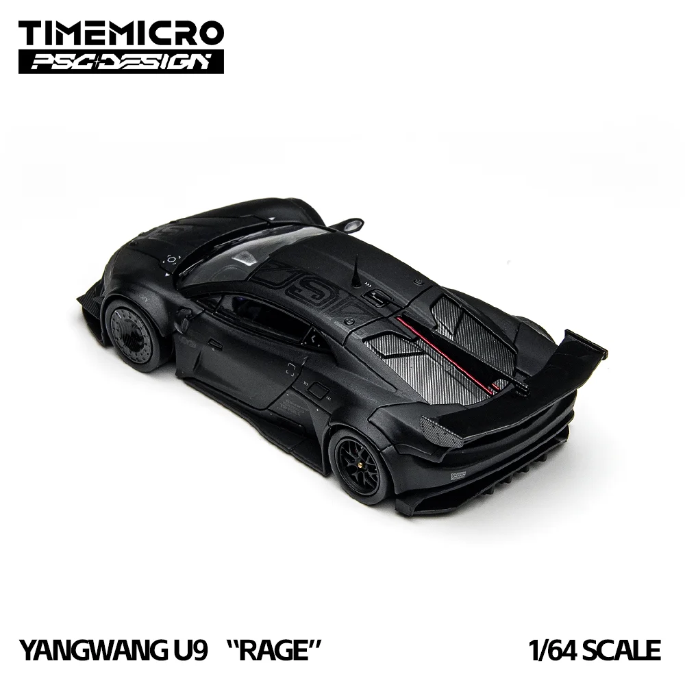 TimeMicro 1:64 YangWang U9 RAGE Simulation Alloy Diecast Car,Zinc Alloy Realistic Supercar Model for Collection,Hobby