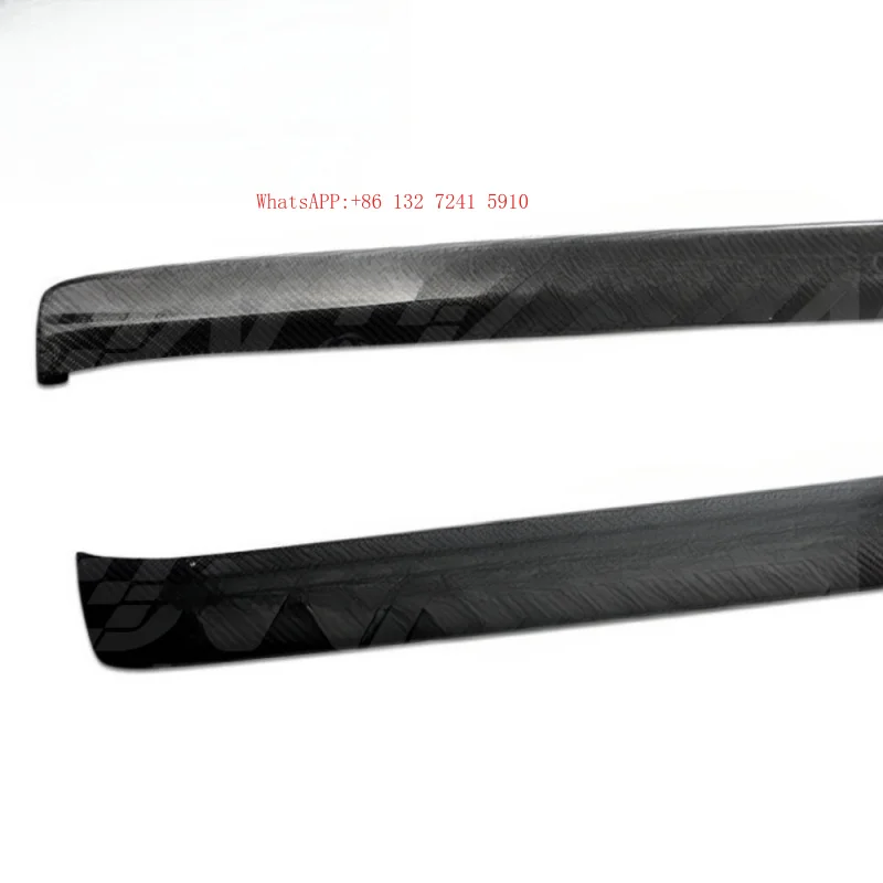 Fit for  Fiber Side Skirt Body Kit D Style