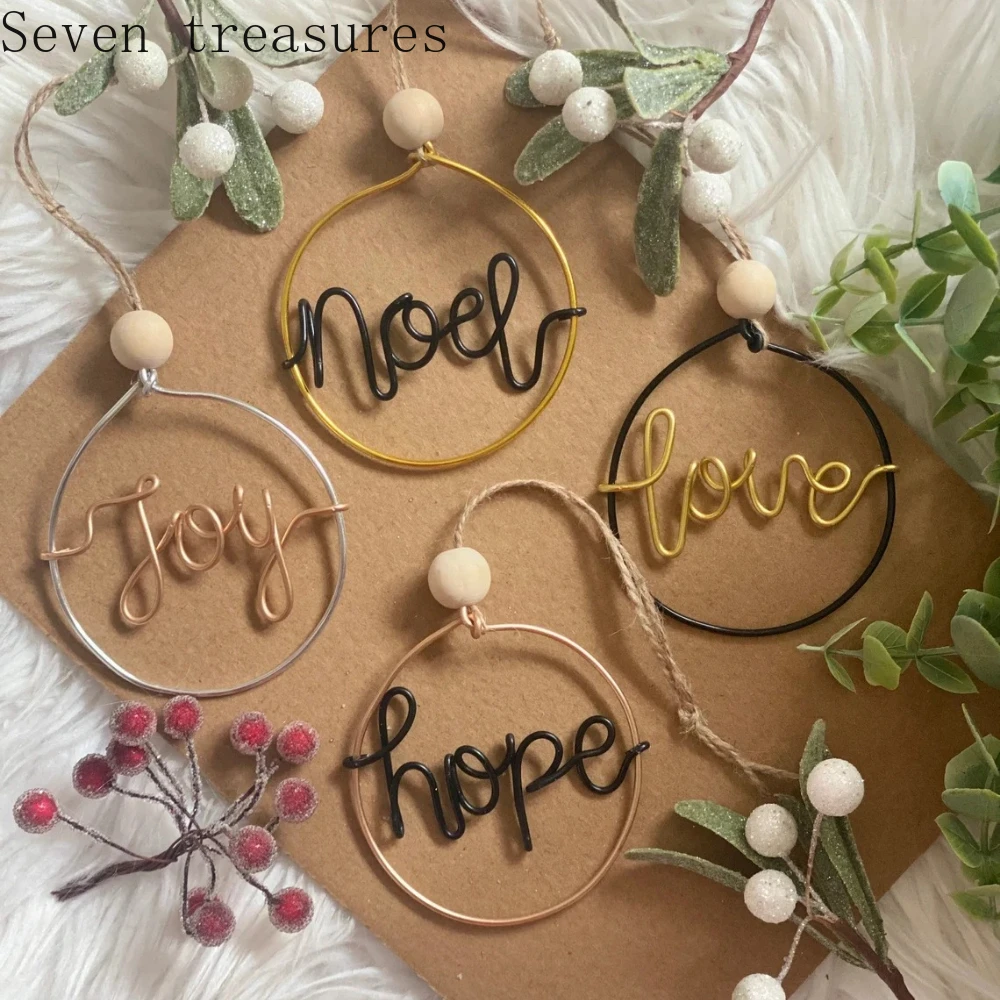 

Personalized Name Gifts Handcrafted Gifts for Men and Women Girls' Room Wall Decor Metal Holiday Ornaments