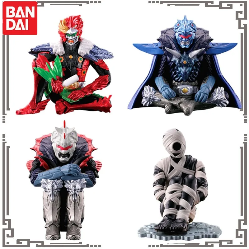 

Оригинальная фигурка Bandai Masked Rider, аниме-фигурка в позе ожидания, Волна 2, OOO, экшн-фигурка, игрушка для мальчиков и девочек, подарок, коллекционная модель