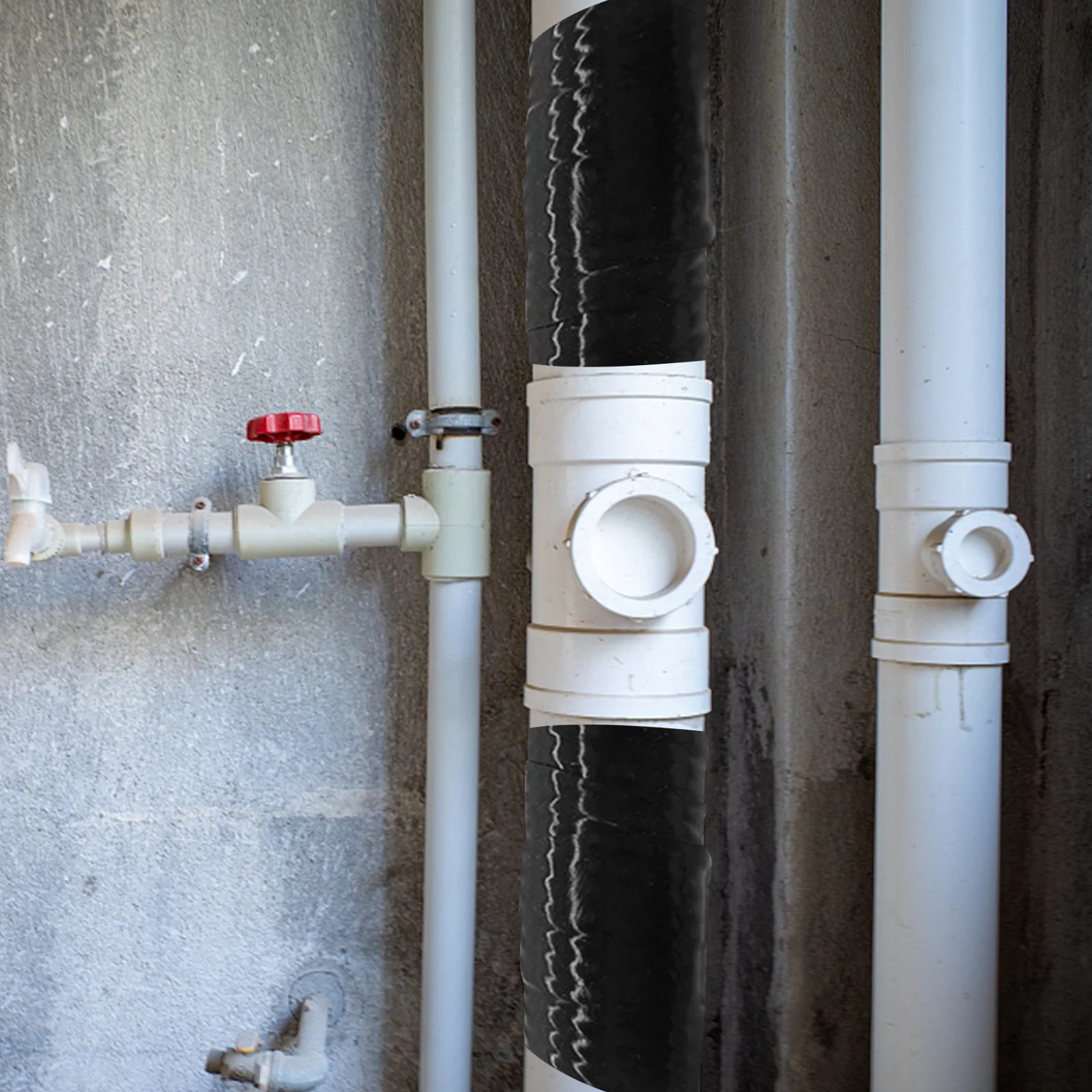 

1 Roll Rubber Tape Self Adhesive Waterproof for Hose Seal Leak Repair Pipe Joint Insulation Wrap Duct Tape for Electrical Wire