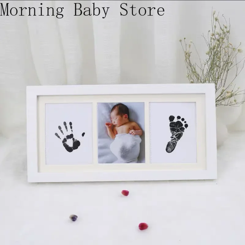 DIY Newborn Hand and Foot Print Ink Infant Baby Handprint Footprint Photo Frame Newborn Photography Baby Stuff Baby Birth Gift