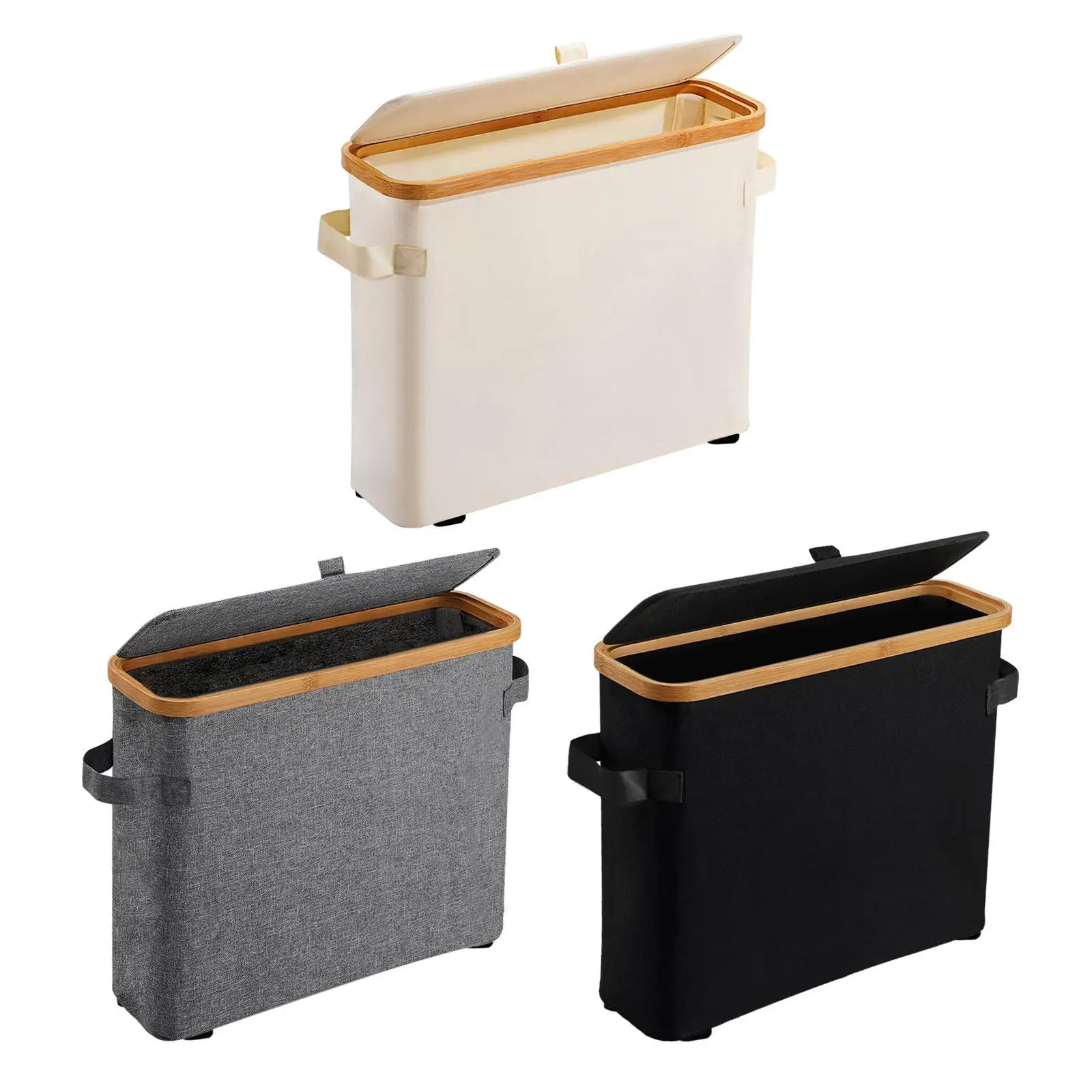 

Bamboo Toilet Paper Storage, Toilet Paper Holder, Accessories, Space Saving