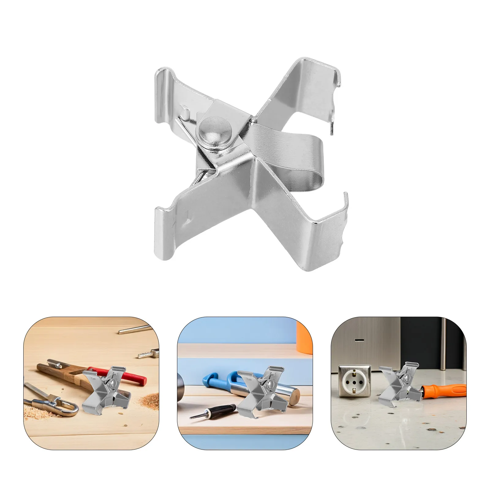 3Pcs Metal Wet Canvas Clips Iron Frame Separating Clamps Oil Painting Frame Carriers High Precision Art Supply Protect Canvas