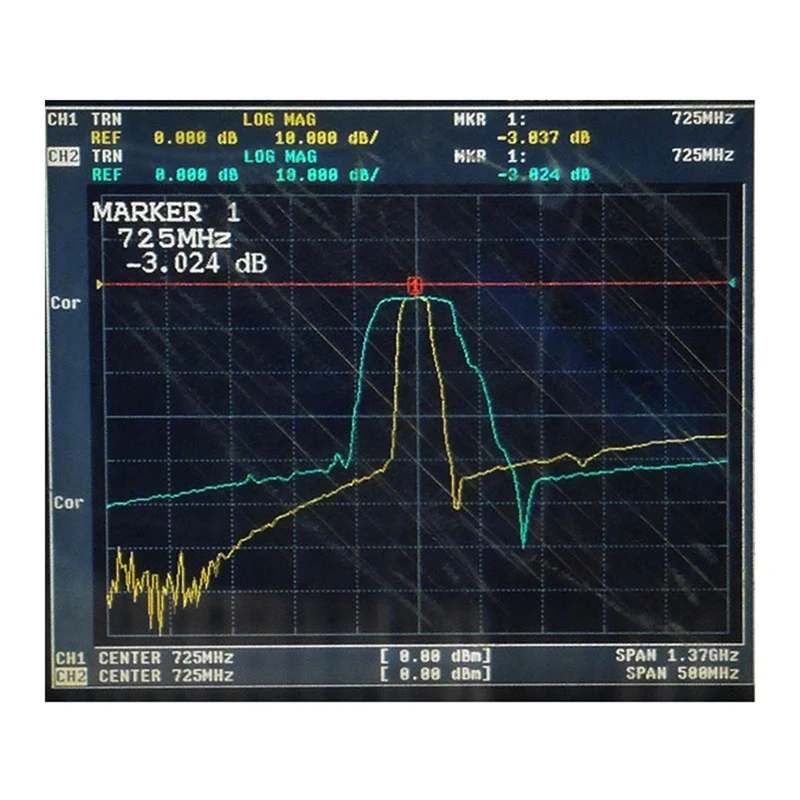 SMA Interface Bandpass Filtro, FBP-725S SAW, 45MHz Bandwidth, 1DB Bandwidth, 703-748MHz