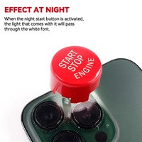 Start Stop Engine Push Button Switch Cover For BMW F20 F22 F30 F32 F10 F12 F01 F48 F25 F26 F15 F16 Piano Blue Red