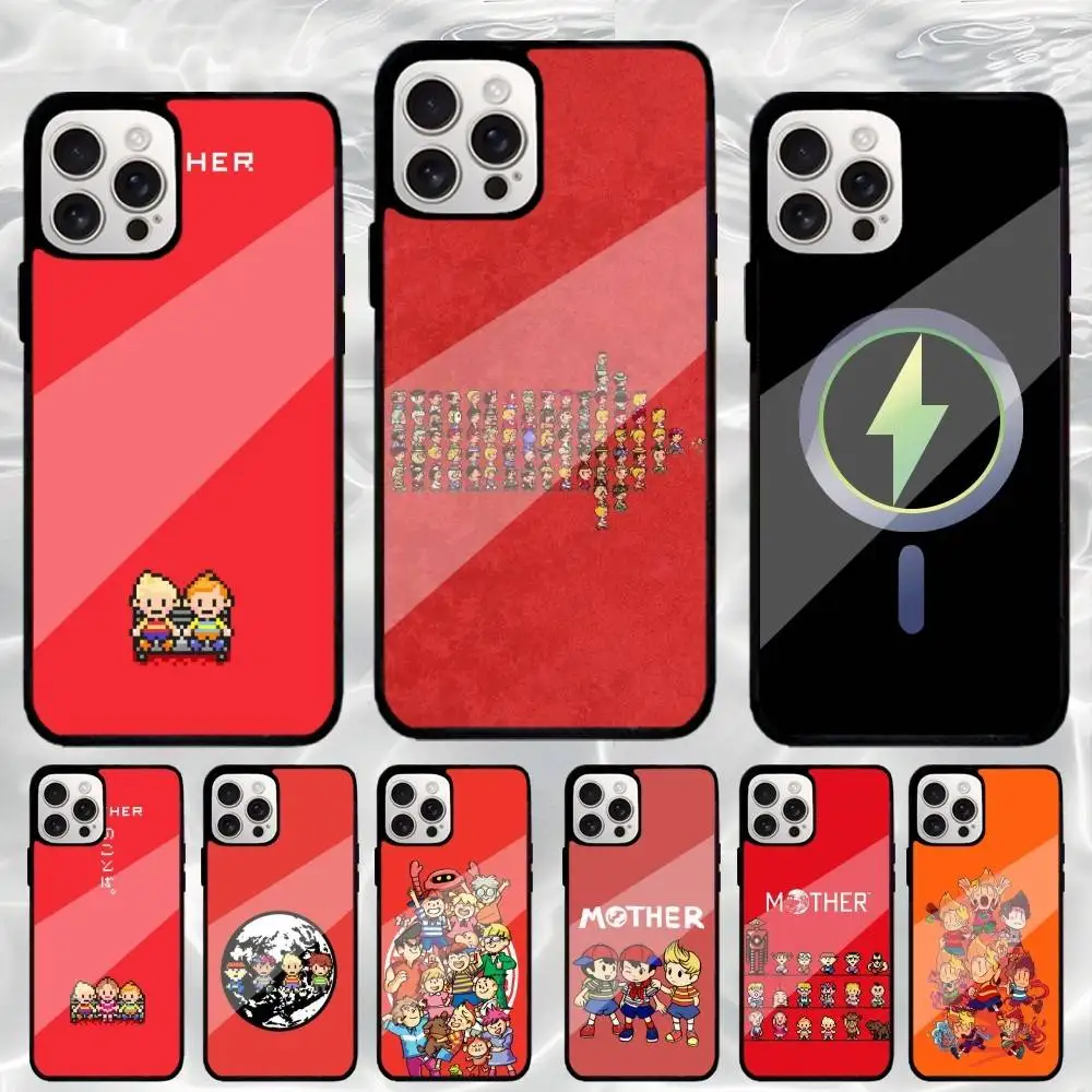 

Game E-EarthBound Mother 4 Phone Case For iPhone17,16,15,14,13,12,11 Plus,Pro Max Magnetic Magsafe Wireless Charging