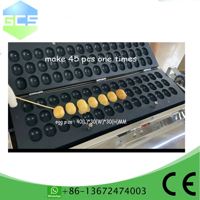 غاز البترول المسال نوع اليابانية فقاعة البيض الهراء صانع الأخطبوط الكرة أسياخ 45 قطعة eggetes نفخة الهراء صانع الحديد