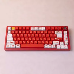 1 Set Honkai Star Rail Sparkle Keycaps PBT Dye Subbed Key Caps Cherry Profile Anime Gaming Cartoon Keycap For MX Switch Keyboard
