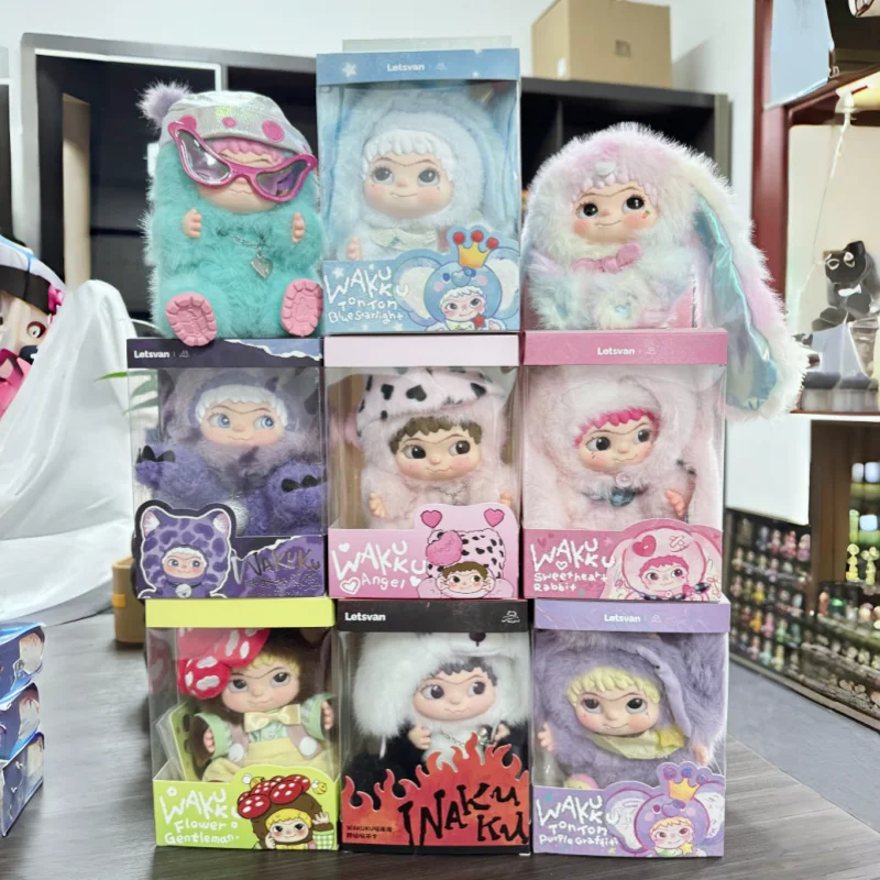 

2025 Genuine Wakuku Pangdada Panda Limited Edition Celebrity Inspired Hanging Charm Kawaii Birthday Collectible Gift As Boy Girl