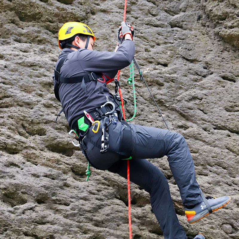 Imagem -05 - Xinda-ajustável Poliéster pé Loop Webbing Escalada Leve Dinima Ascender Belt Dispositivo Banda Rock Climb Ascend