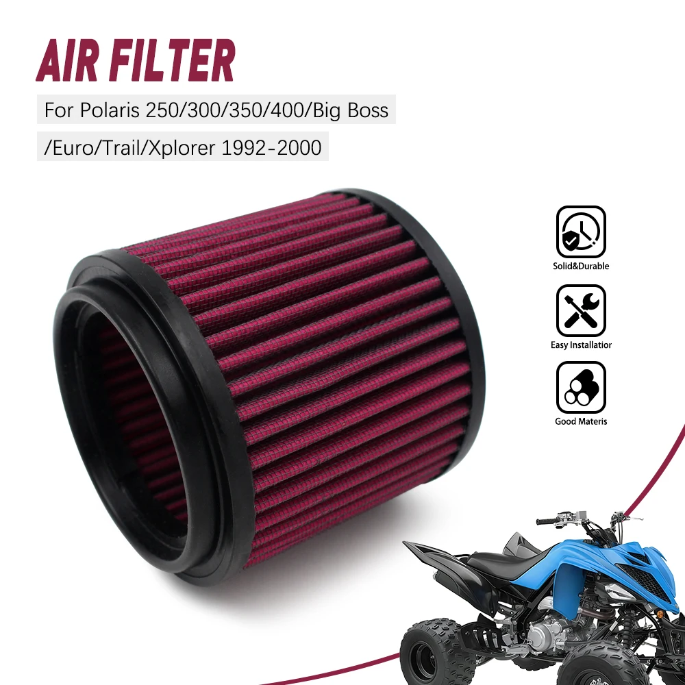 

For Polaris 250 300 350L 400 400L Motorcycle Air Filter Cleaner Trail Boss Blazer Xplorer Big Boss Xpress