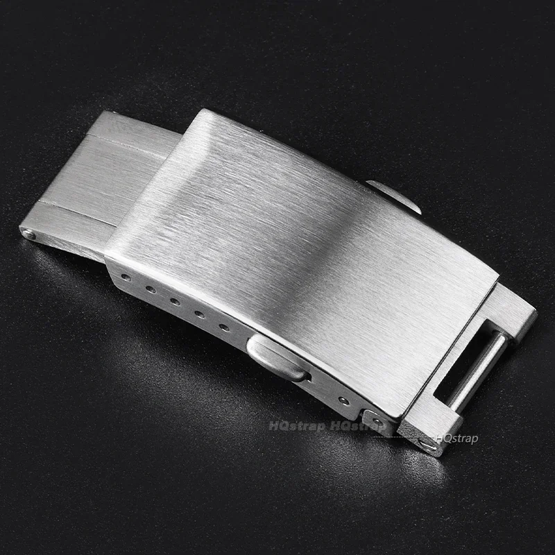 Solid Stainless Steel Buckle for Rolex Submariner 9x16mm Metal Folding Clasp for Daytona Luxury Deployment Watch Clasps for GMT