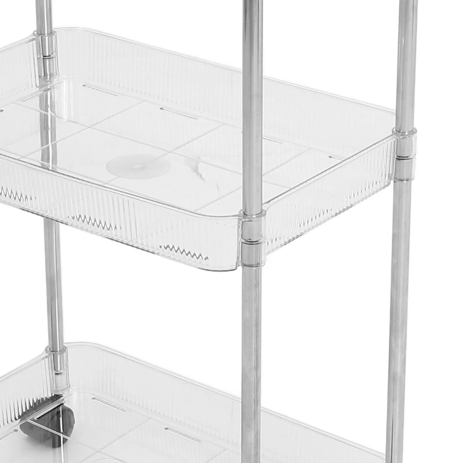 

Многоуровневая тележка для салона на колесиках, прочный передвижной органайзер для домашних животных с колесами, компактный многоуровневый органайзер для небольшой комнаты, ванной комнаты