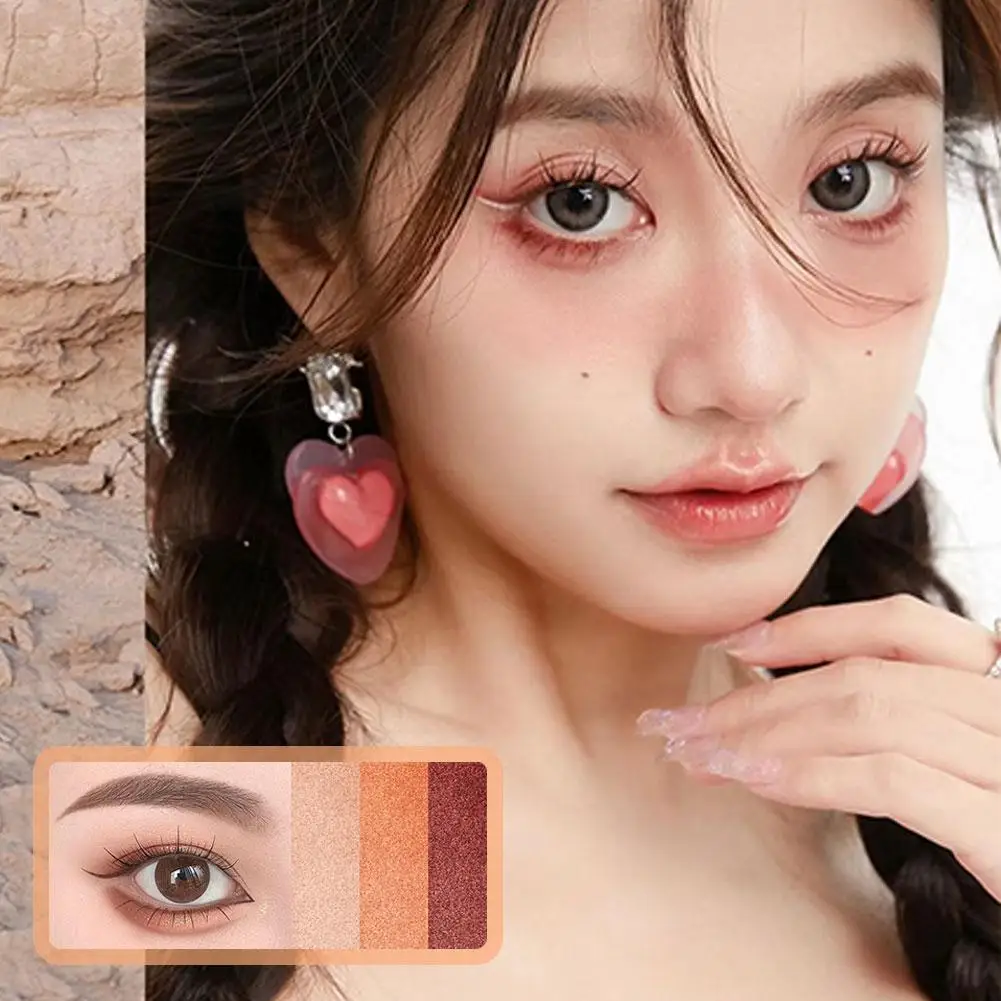 Bâton de fard à paupières paresseux à paillettes dégradées, surligneur, tenue de maquillage, bâton de fard à paupières résistant à la sueur, étanche, nouvelle collection 2025