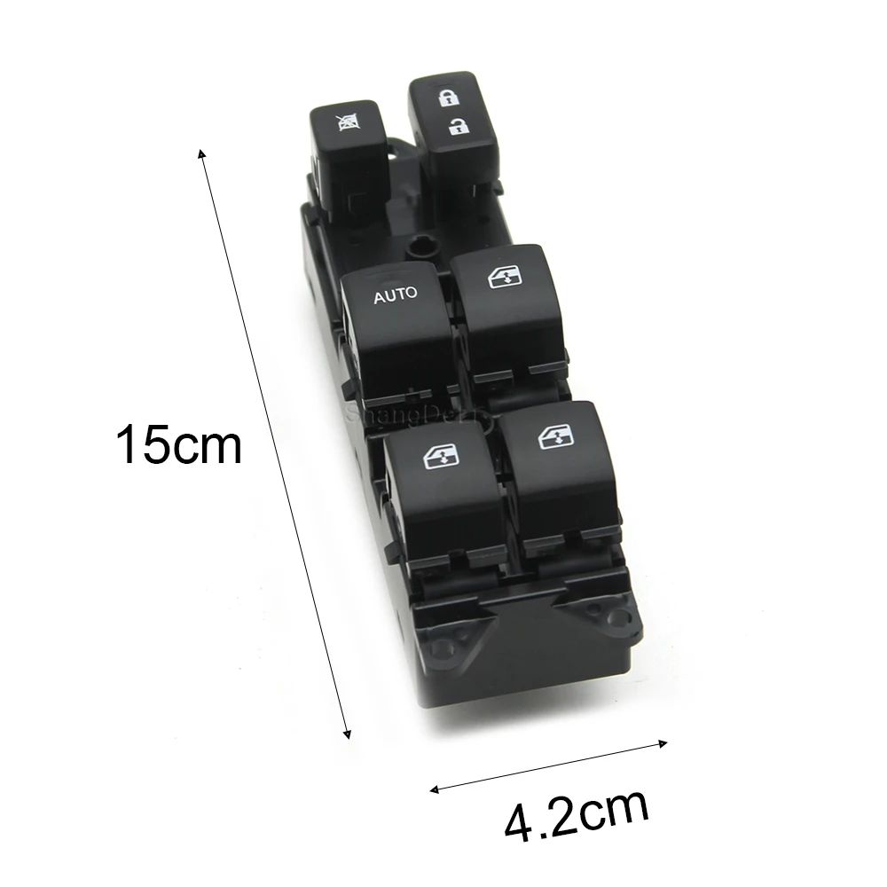 Fit for Mitsubishi Outlander 2013 2014 2015 2016 2017 2018 Car Front Left Window Control Switch Window Lifter Switch Button