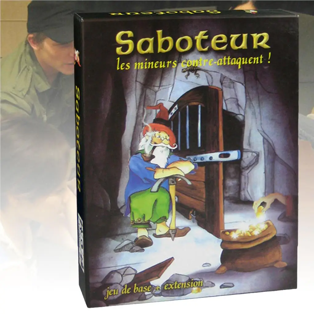 

Saboteur, 1 настольная игра, карликовый Майнер, игровые аксессуары