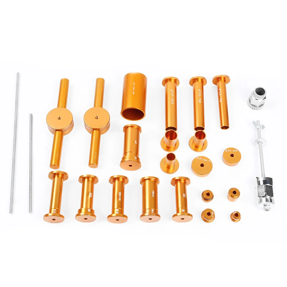 Bearing Loading Set Bicycle Bearing Press For Bicycle Repair CNC Machining Process Press-out Tool For Bearing Disassembly