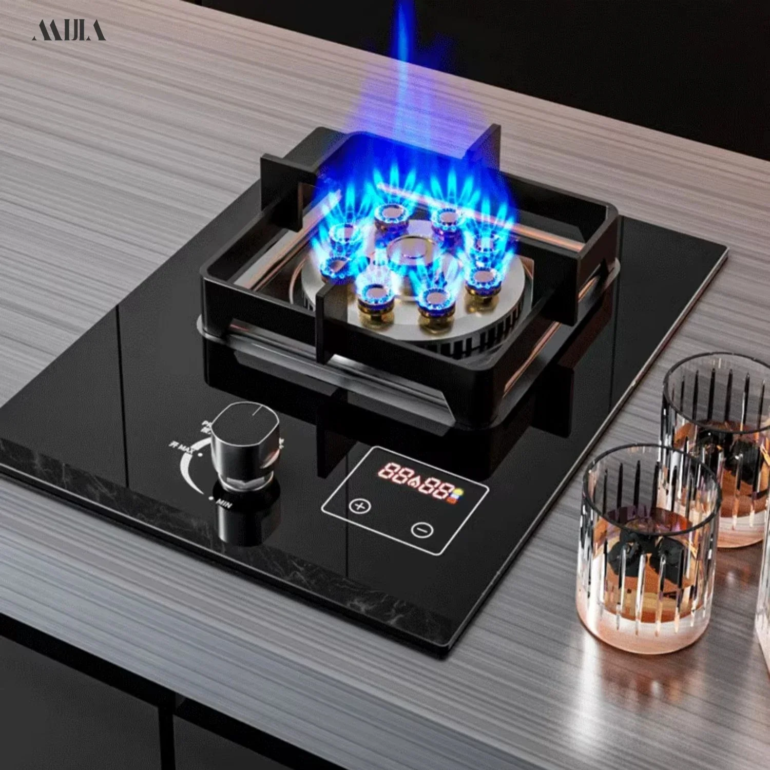 Gas stove household single stove natural gas liquefied gas fierce fire table embedded dual-purpose fierce fire stove