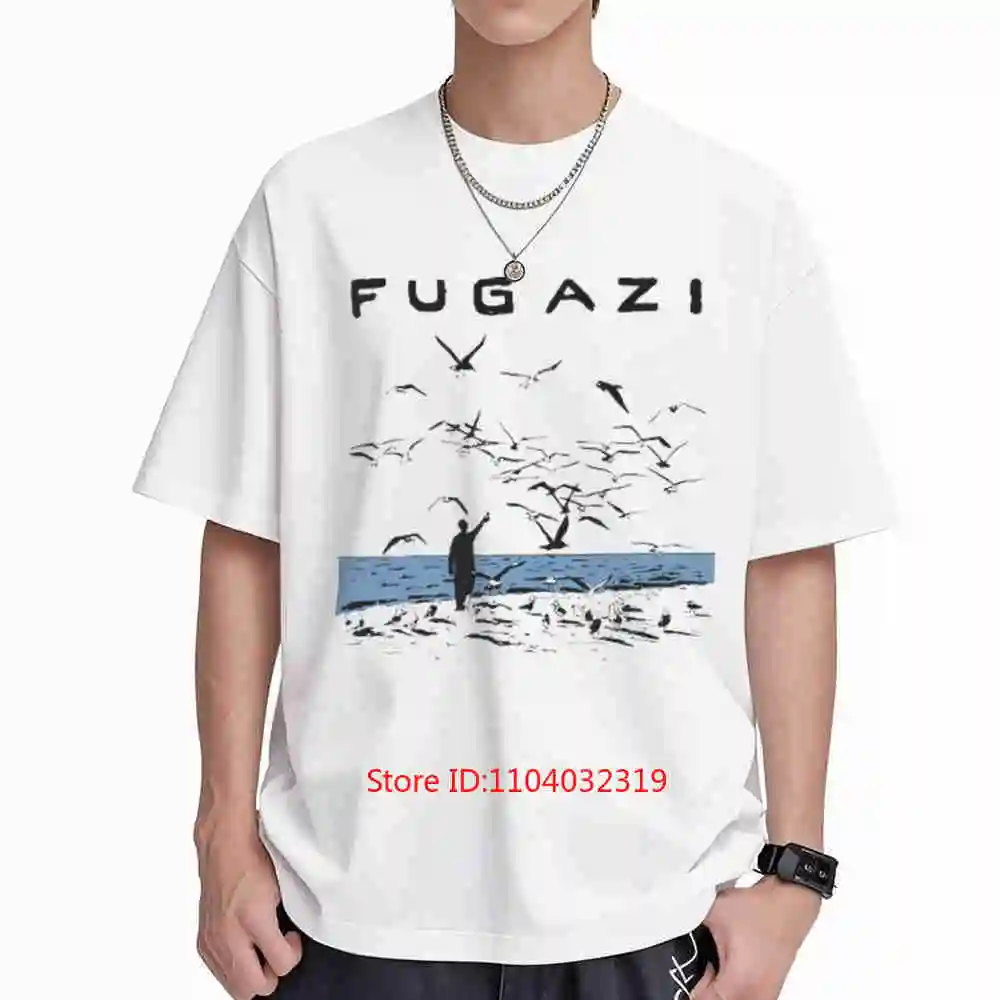 Fugazi Post Hardcore Band Vintage Punk Rock DIY Music Fan Short Sleeve Tee 100% Cotton T-Shirt