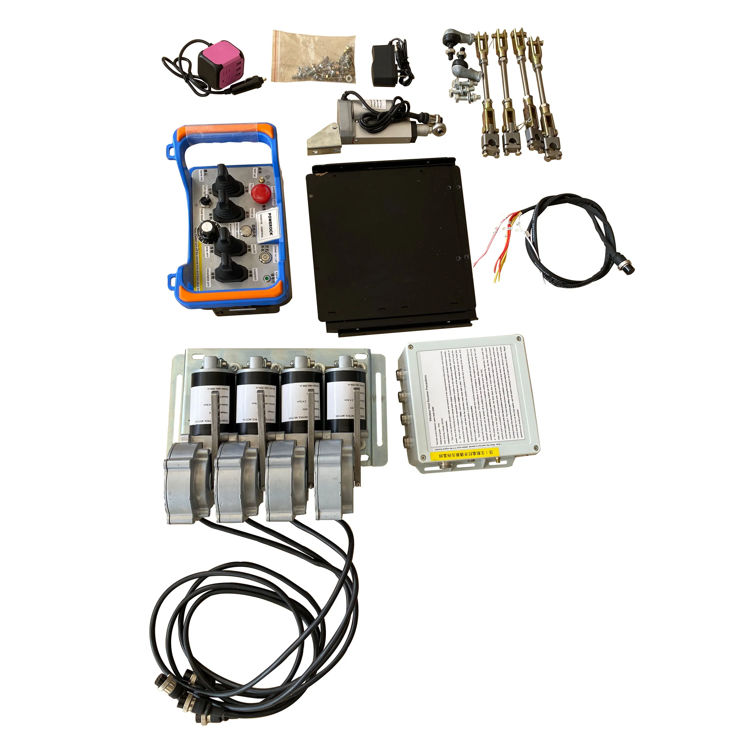 Controlador de joystick servoproporcional, radiografiche afstandsbediening kraan