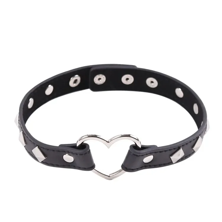 

BDSM Leather Women Erotic Choker Bondage Punk Necklace Slave Roleplay Fetish Adult Erotic Sex Toys for Woman Flirting Store