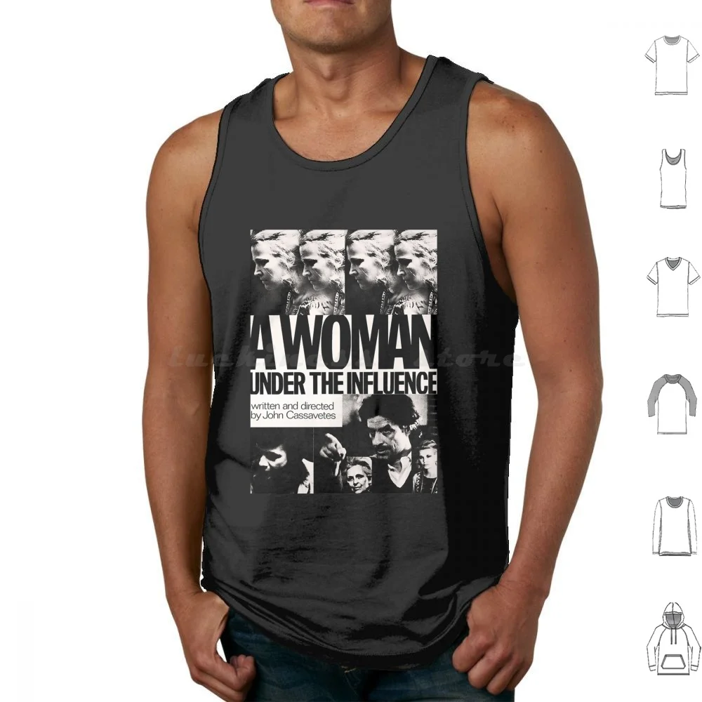 A Woman Under The Influence John Cassavetes Poster Tank Tops Vest Sleeveless Gena Rowlands John Cassavetes A Woman Under The