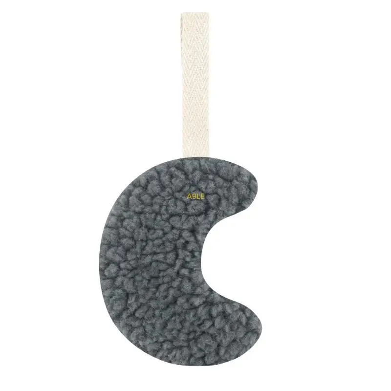 

Цепочка для соски, плюшевый кулон, ремешок для соски, зажим для пустышки, милый лунный орнамент, декор для детской кроватки, для