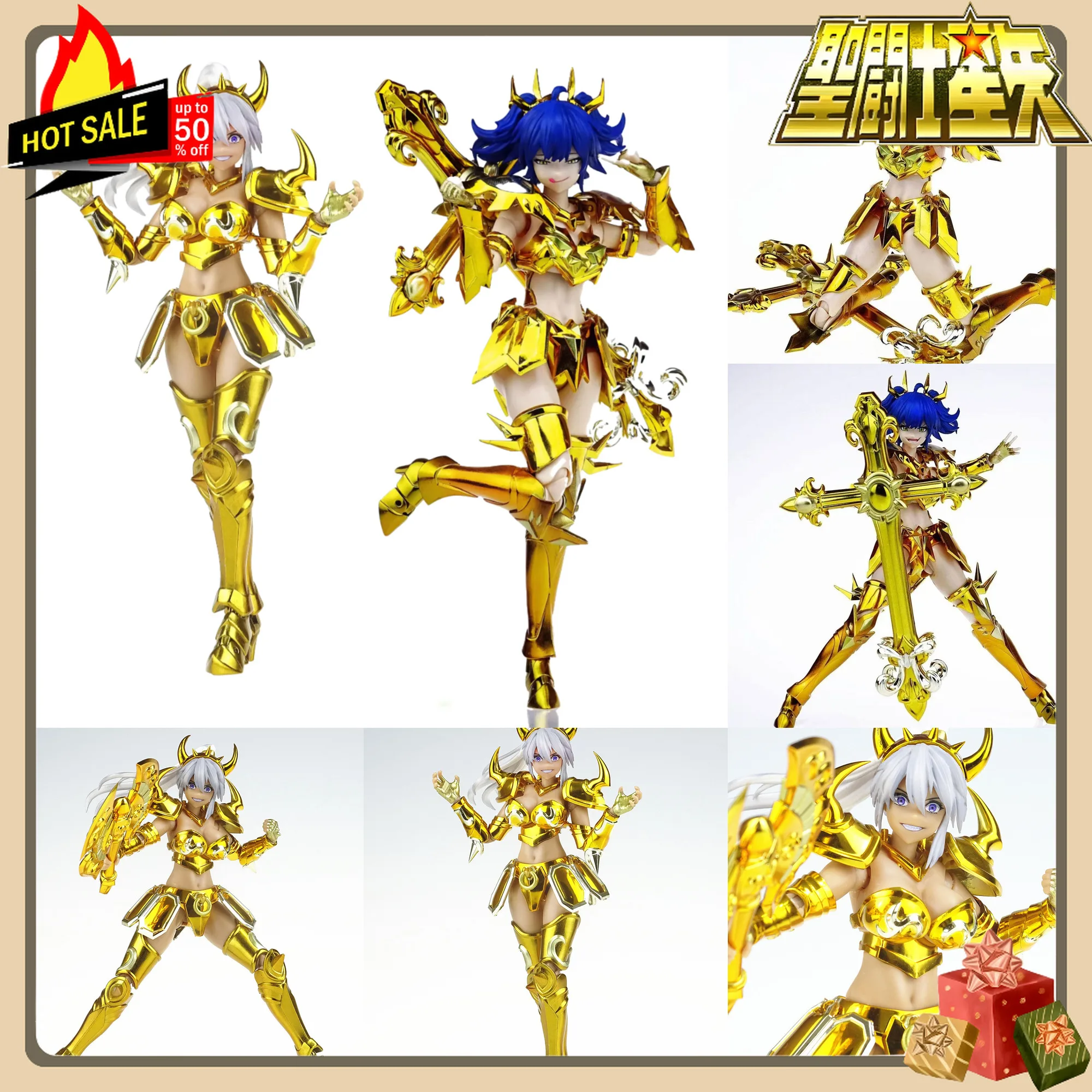 Consegna Immediata: Fantastica Action Figure Saint Seiya Saint Cloth Myth EX Holy Contract, Personaggio Femminile Cancro Pamela Taurus Erica