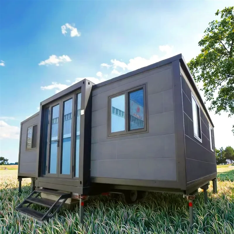 Container House - Modular Combined Quick-Assemble Shelter, Mobile Temporary Tiny Living Unit, Steel Structure Hot Sale