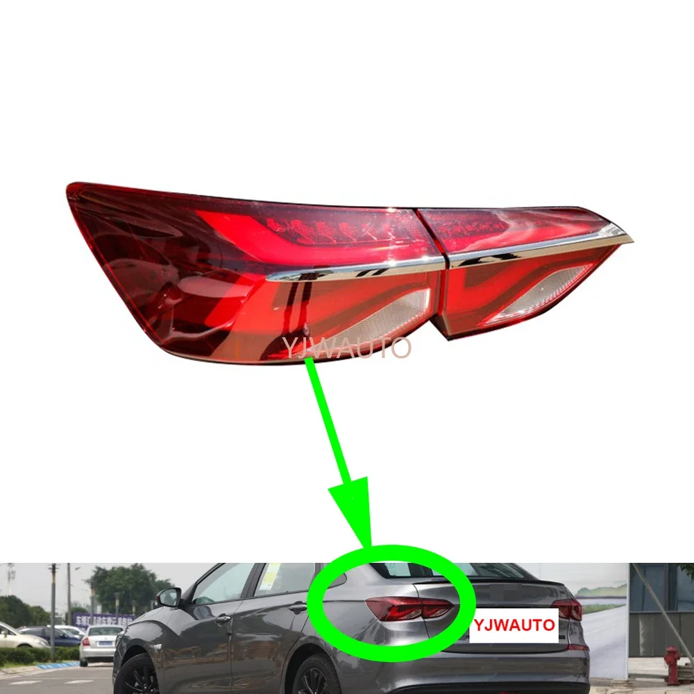 

Для Chevy Chevrolet Monza 2019 2020 2021, задний фонарь автомобиля в сборе, задний фонарь, стоп-сигнал, указатель поворота, противотуманная фара