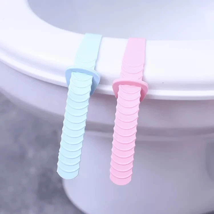 1/3PCSMultifunctional Silicone Toilet Seat Lifter Handle Touch Free Toilet Lid Lifting Device Anti Dirty WC Bathroom Accessories