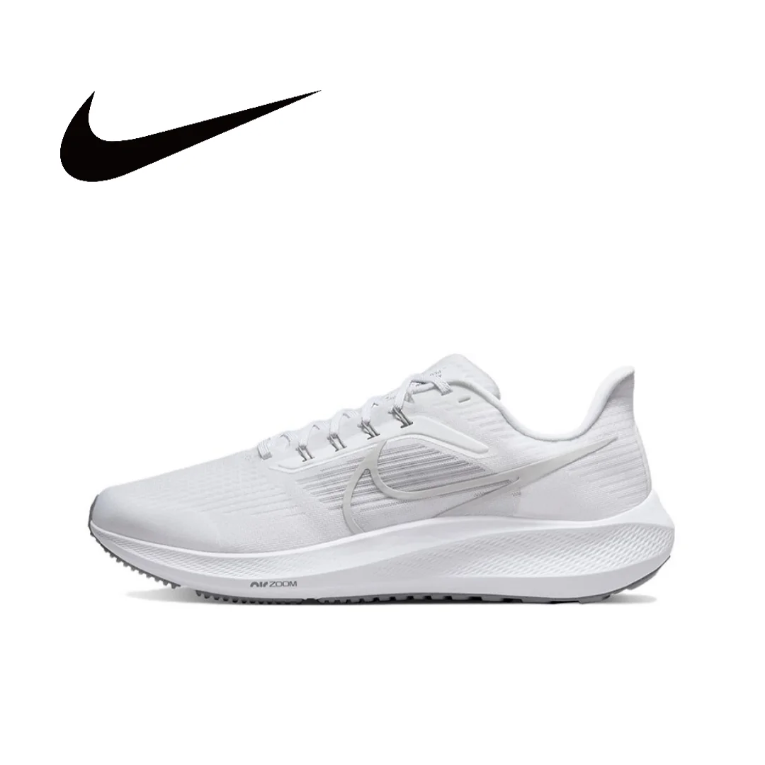 

Кроссовки Nike Air Zoom Pegasus 39 для мужчин, классические белые спортивные кроссовки